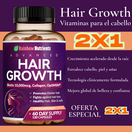 HAIR GROWTH l  2 x 1